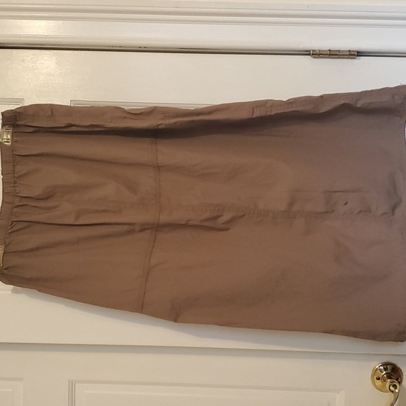 Forever 21 SKIRT/MIDI/STRAI ASH BROWN M - Picture 4 of 7